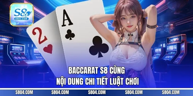 Baccarat S8 cùng nội dung chi tiết luật chơi