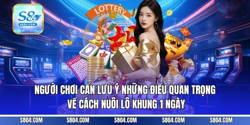 Người chơi cần lưu ý những điều quan trọng về cách nuôi lô khung 1 ngày