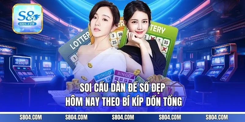 Soi cầu dàn đề số đẹp hôm nay theo bí kíp dồn tổng